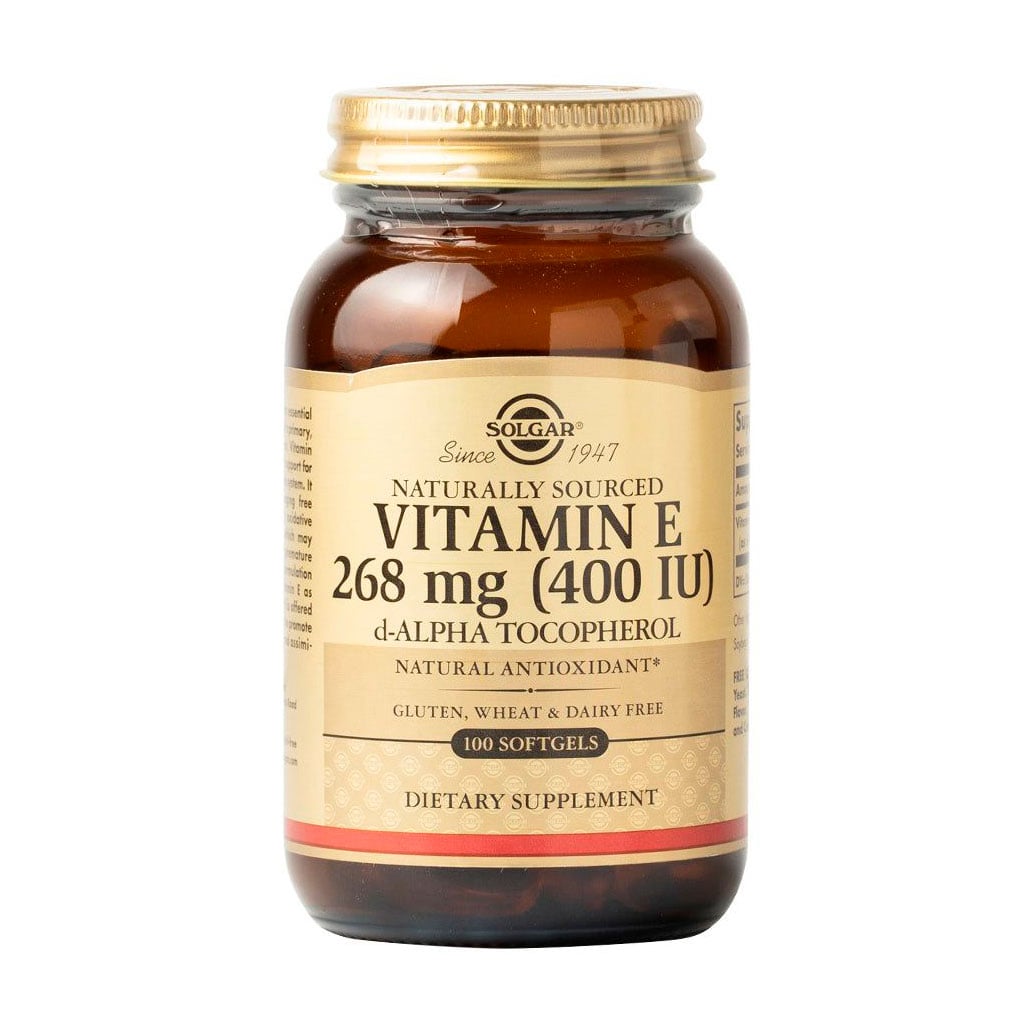 Bітaмін E Solgar Vitamin E 268 мг, 100 капсул